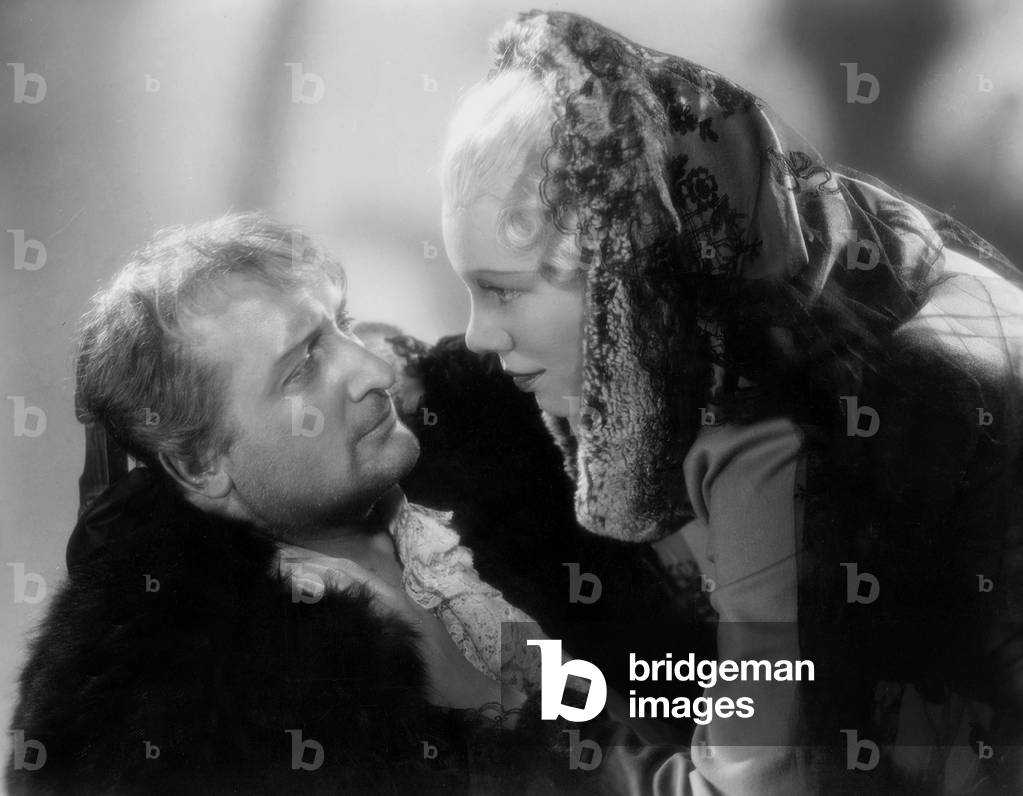 Hans Albers and Elisabeth Flickenschildt in 'Trenck, der Pandur', 1940 (b/w photo)