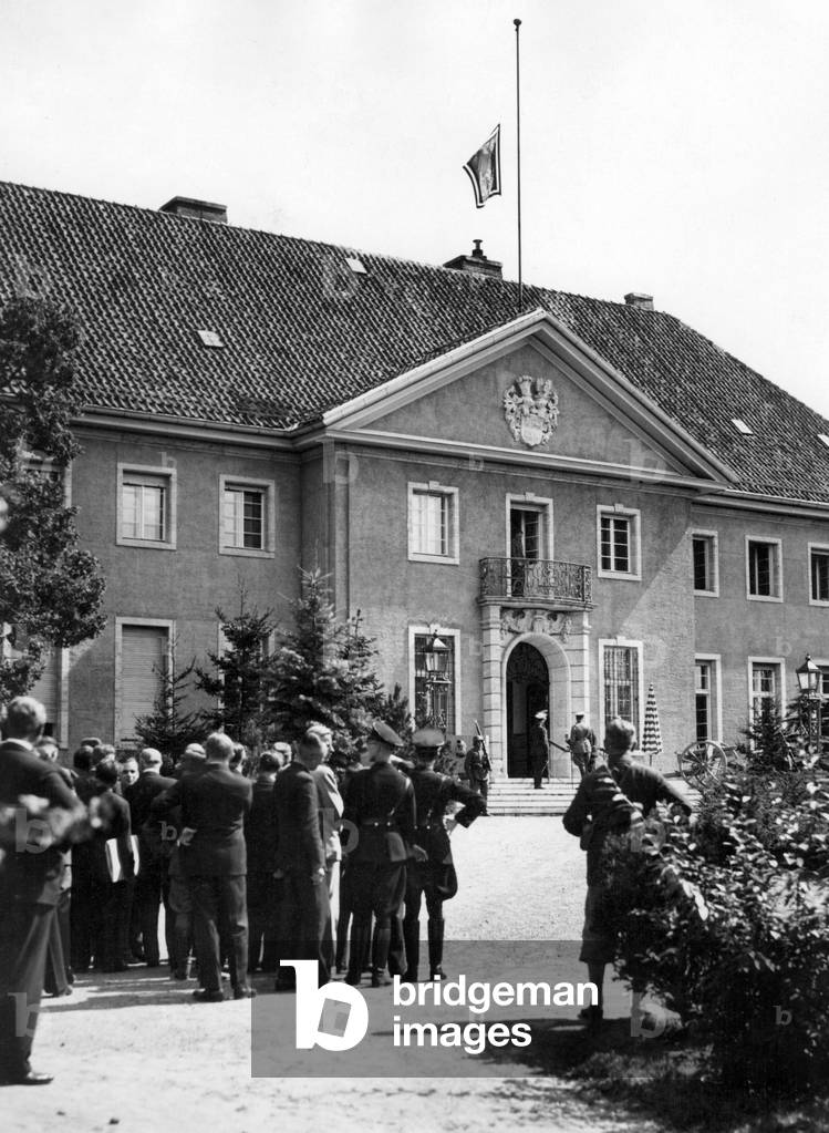 The Neudeck Castle after the death of Hindenburg, 1934