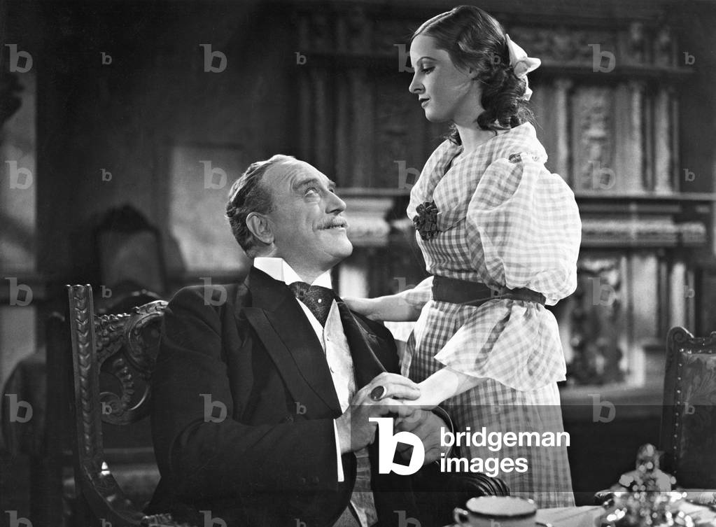 Hansi Knoteck and Friedrich Ulmer in 'The Saint and her fool', 1935 (b/w photo)