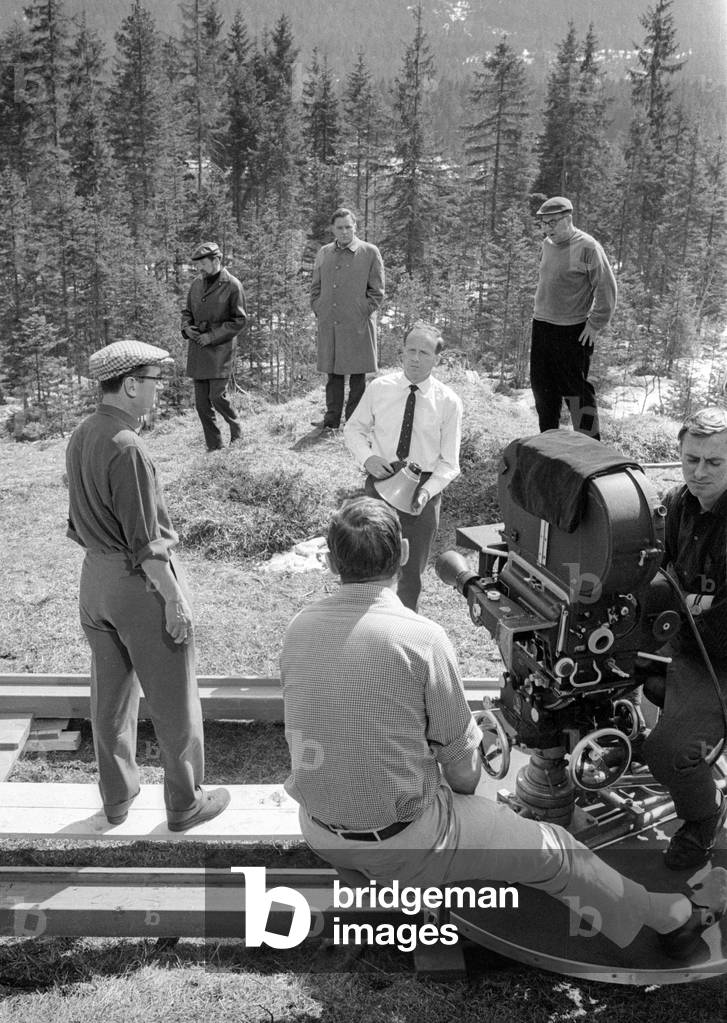 Richard Burton, 1965 (b/w photo)