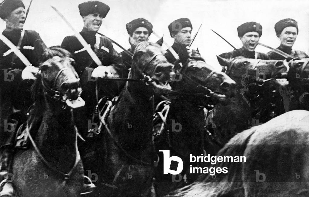 Budyonny's Cavalry (b/w photo)