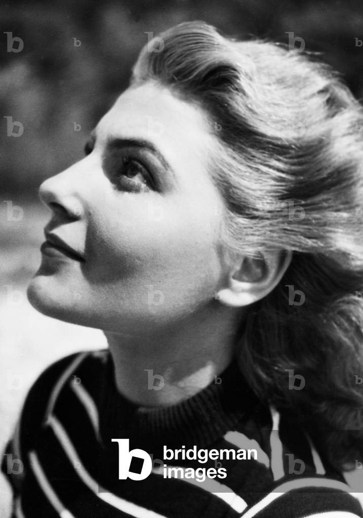 Winnie Markus, 1940 (b/w photo)