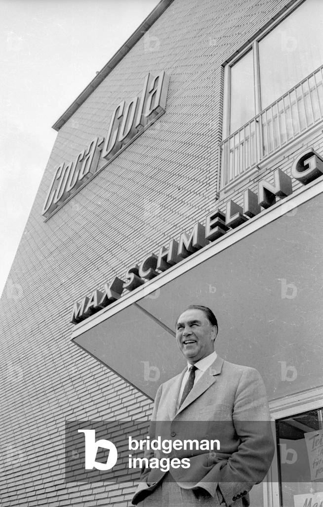 Max Schmeling, 1966 (b/w photo)