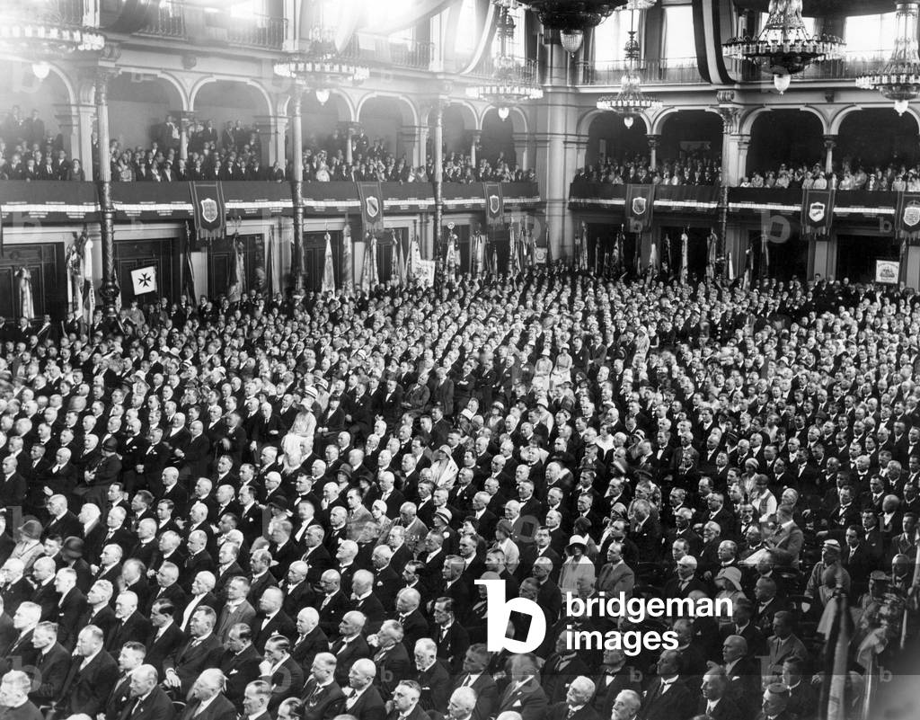 Liberation ceremony in Mainz, around 1930