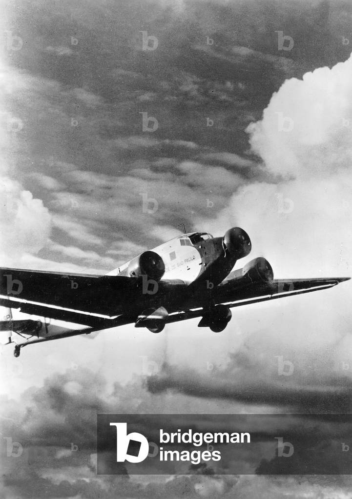 Junkers Ju 52 (b/w photo)
