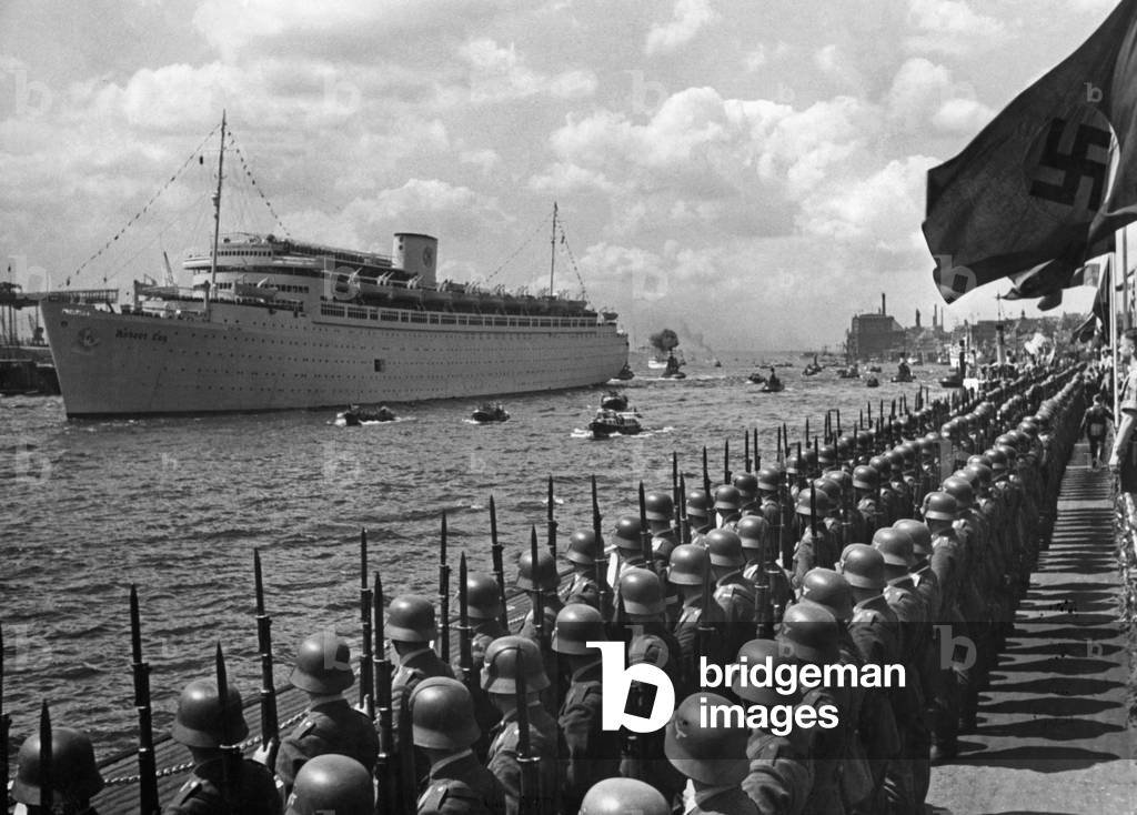 Arrival of the Legion Condor in the Port of Hamburg, 1939