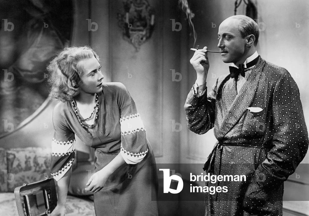 Gerda Maurus and Hubert von Meyerinck, 1932 (b/w photo)