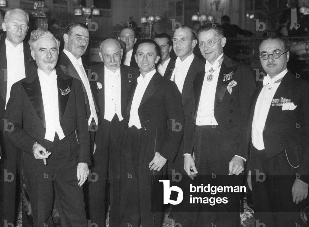 Joseph Goebbels at the International Composers' and Authors' Conference in Berlin, 1936