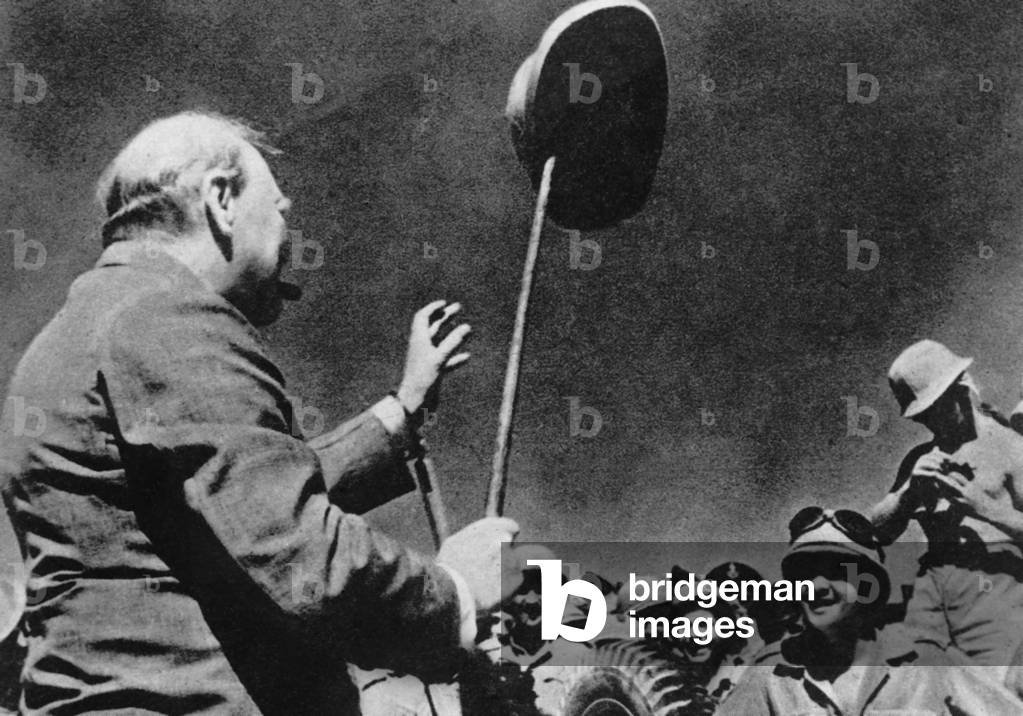 Winston Churchill, 1942 (b/w photo)