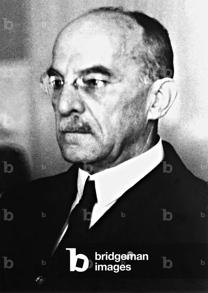Henry Ritter von Srbik, 1942 (b/w photo)