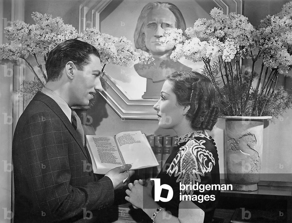 Willy Birgel and Brigitte Horney in 'Dead Melody', 1938 (b/w photo)