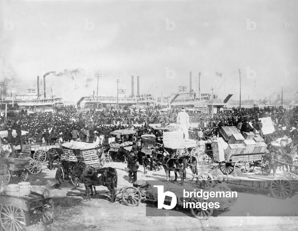New Orleans, 1880 (b/w photo)