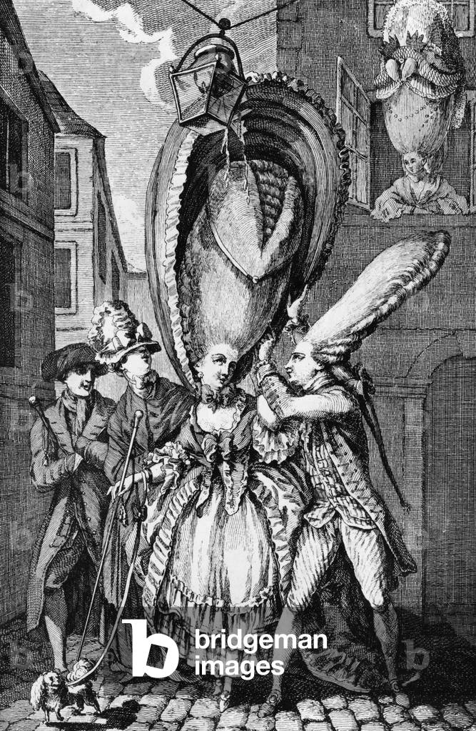 Hairstyle, 18th century