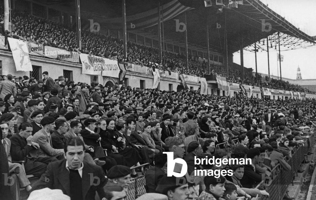 Day of Youth in the Stadium Montjuic of Barcelona, ??1937