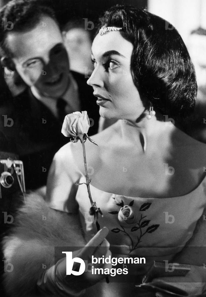 Ludmilla Cherina, 1956 (b/w photo)