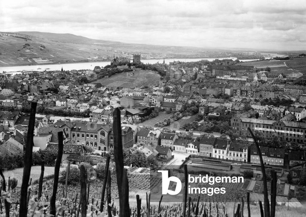Bingen am Rhein, 1930 (b/w photo)