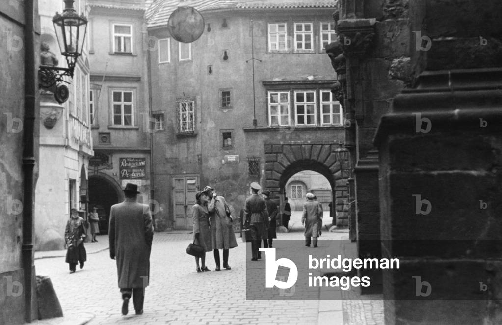 Teyngasse in Prague, 1942