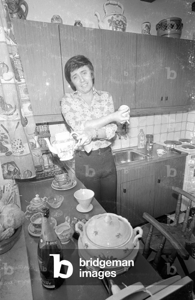 Rex Gildo, 1971 (b/w photo)