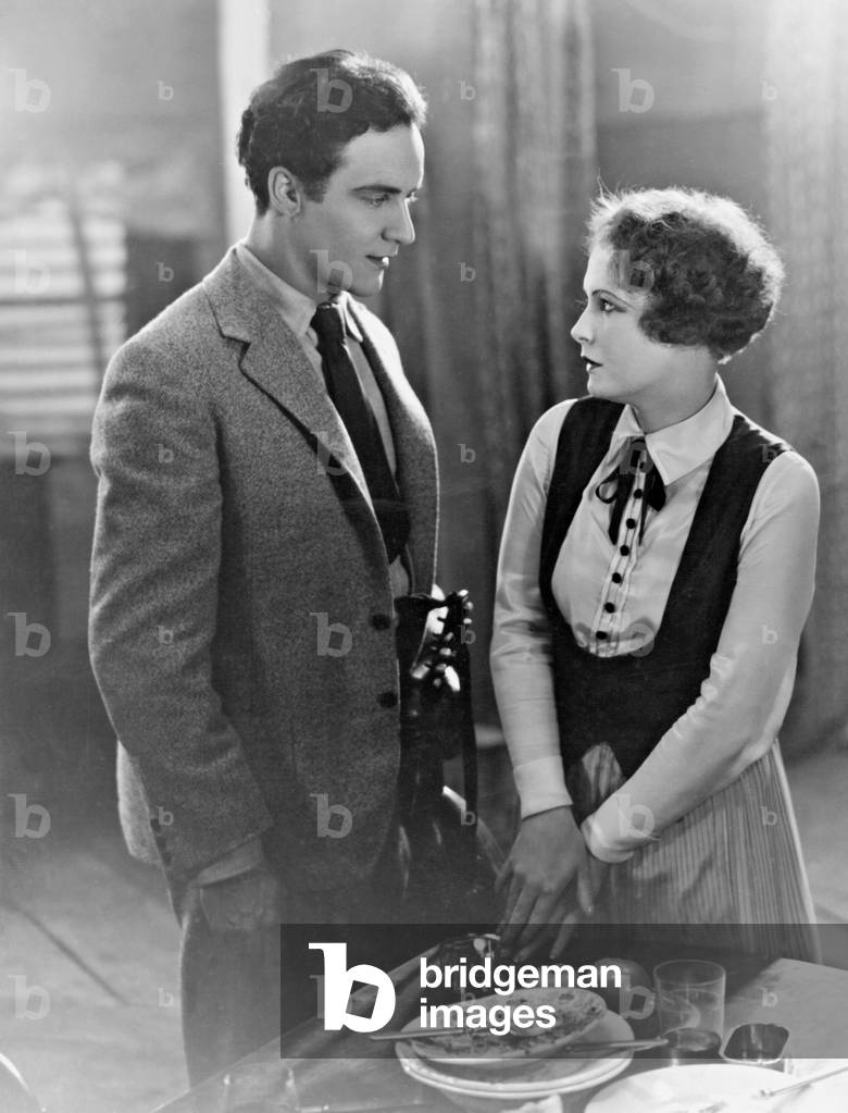 Igo Sym and Helen Steel in 'What costs love', 1930 (b/w photo)