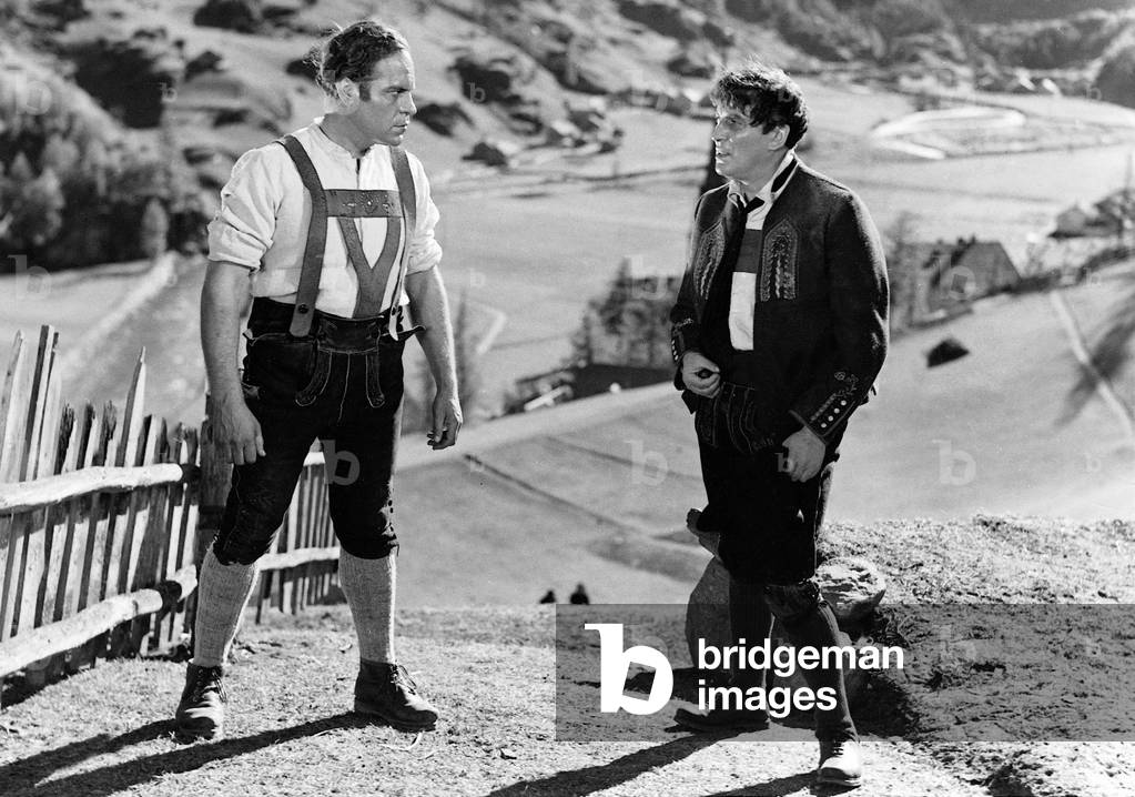 Sepp Rist and Leopold Esterle 'Wally of the Vultures', 1940 (b/w photo)