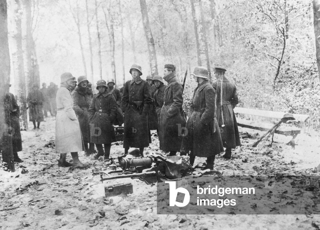 Freikorps in the Treptow Park, 1919