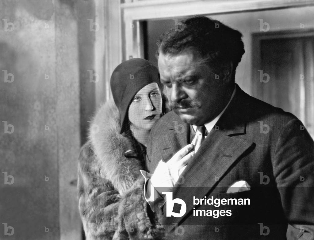 Brigitte Helm and Heinrich George in 'Manolescu - Der Koenig der Hochstapler', 1929 (b/w photo)