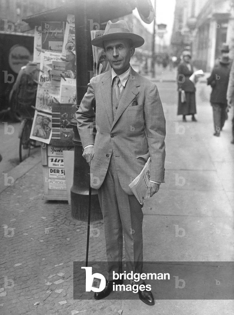 Andre Germain, 1928 (b/w photo)