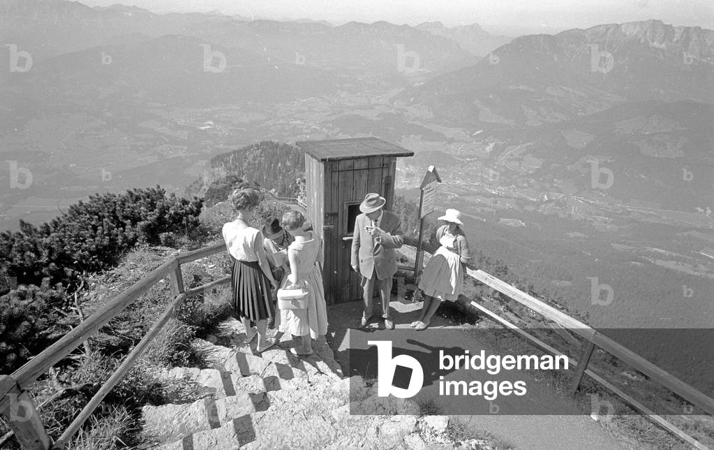 Kehlsteinhaus (Eagle's Nest), 1960 (b/w photo)