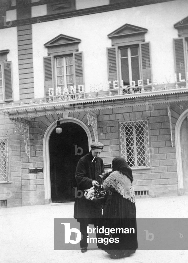 The German Crown Prince and Princess in Florence, 1905