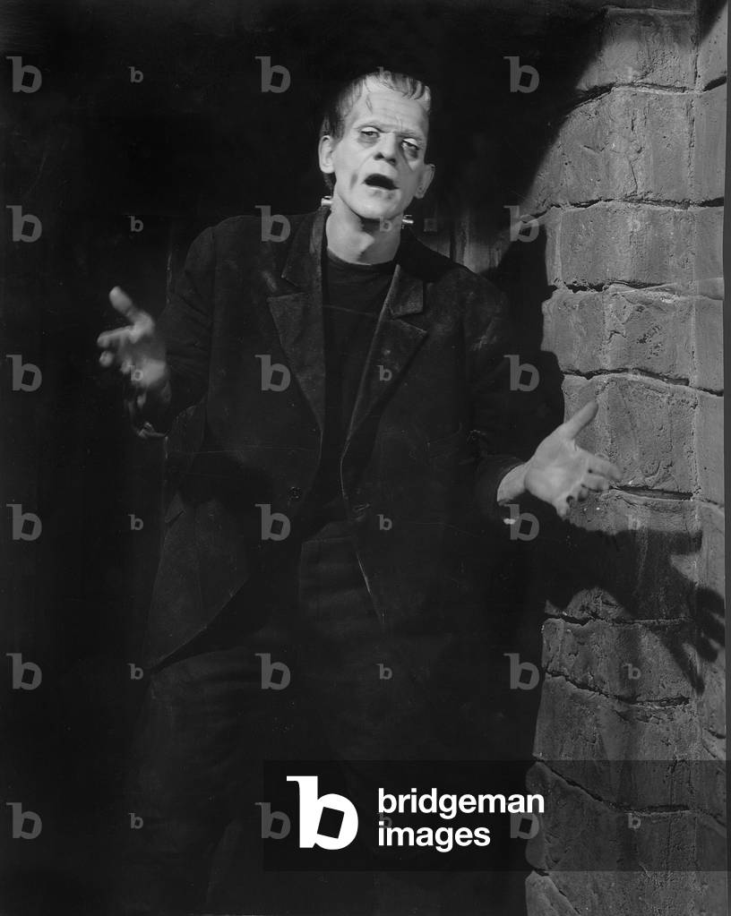 Boris Karloff in 'Frankenstein', 1931 (b/w photo)