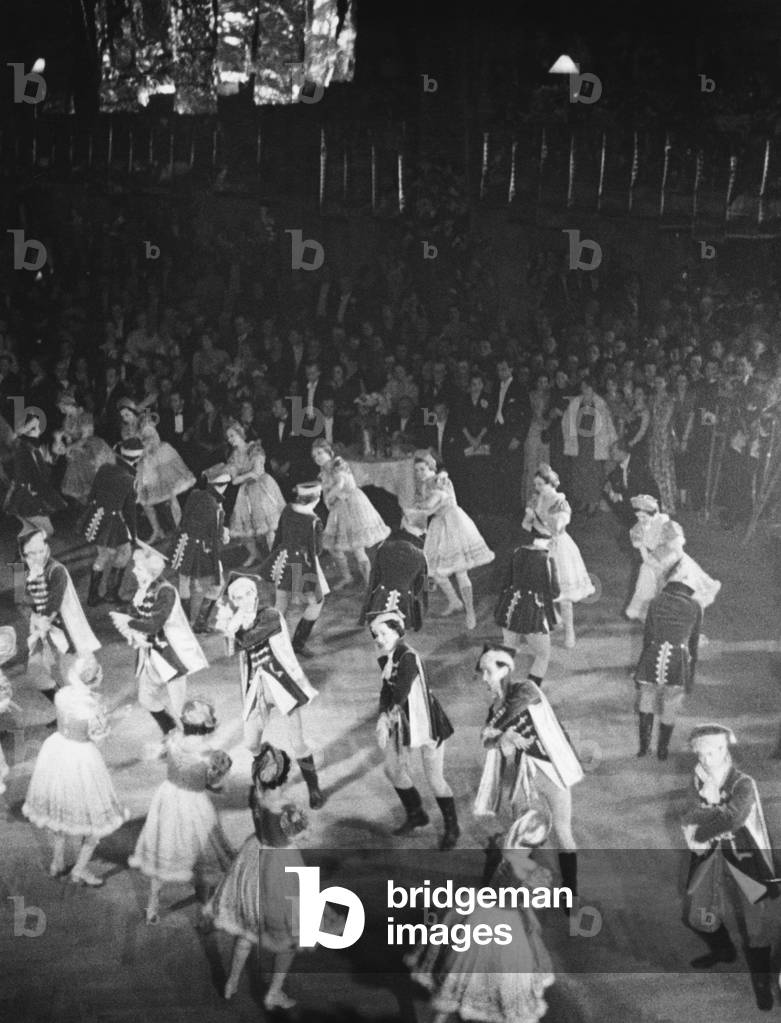 Ballet performance at the Filmball, 1937