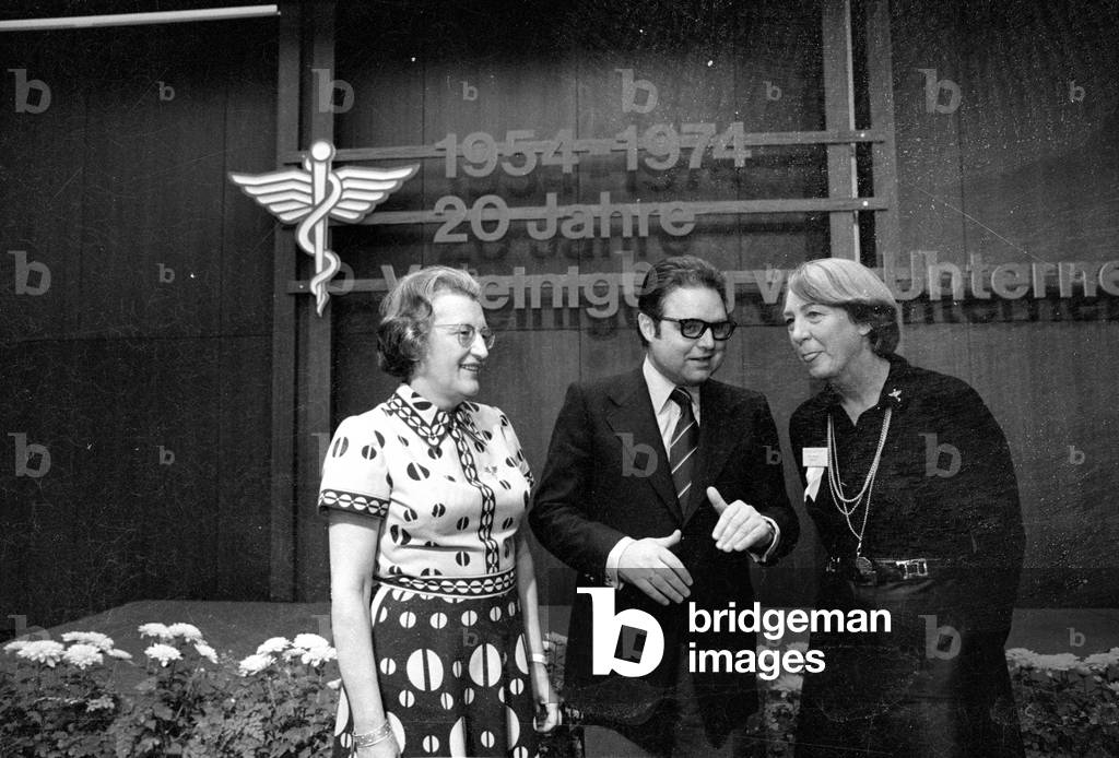 20th Anniversary of the Association of Women Entrepreneurs, 1974 (b/w photo)