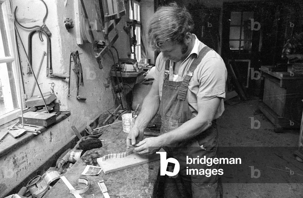 Joinery, 1974 (b/w photo)