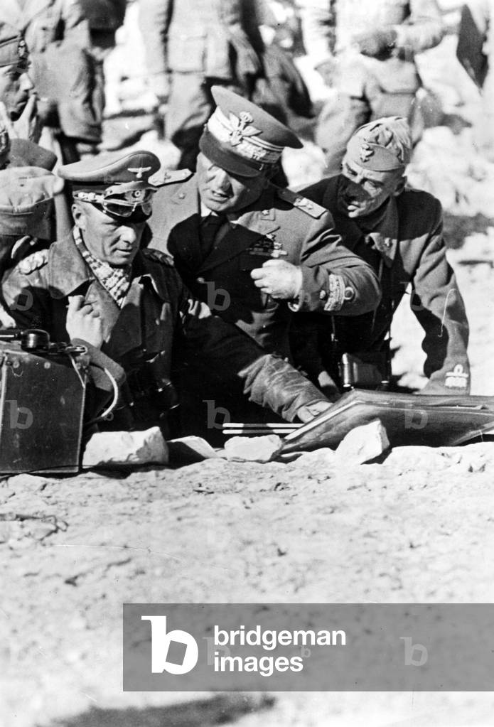 Erwin Rommel, 1942 (b/w photo)