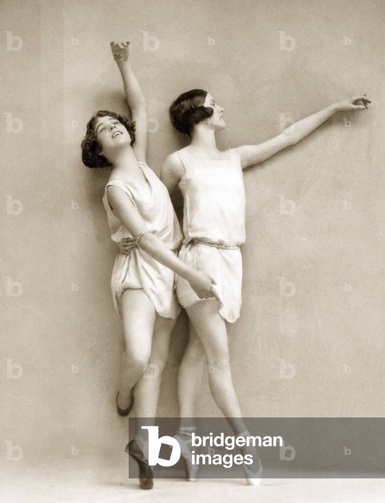 Dancers, 1927 (b/w photo)