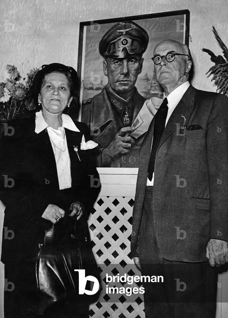 Lucie Maria Rommel, 1953 (b/w photo)
