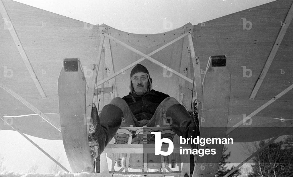 Tinkerer Hans Frank with his 