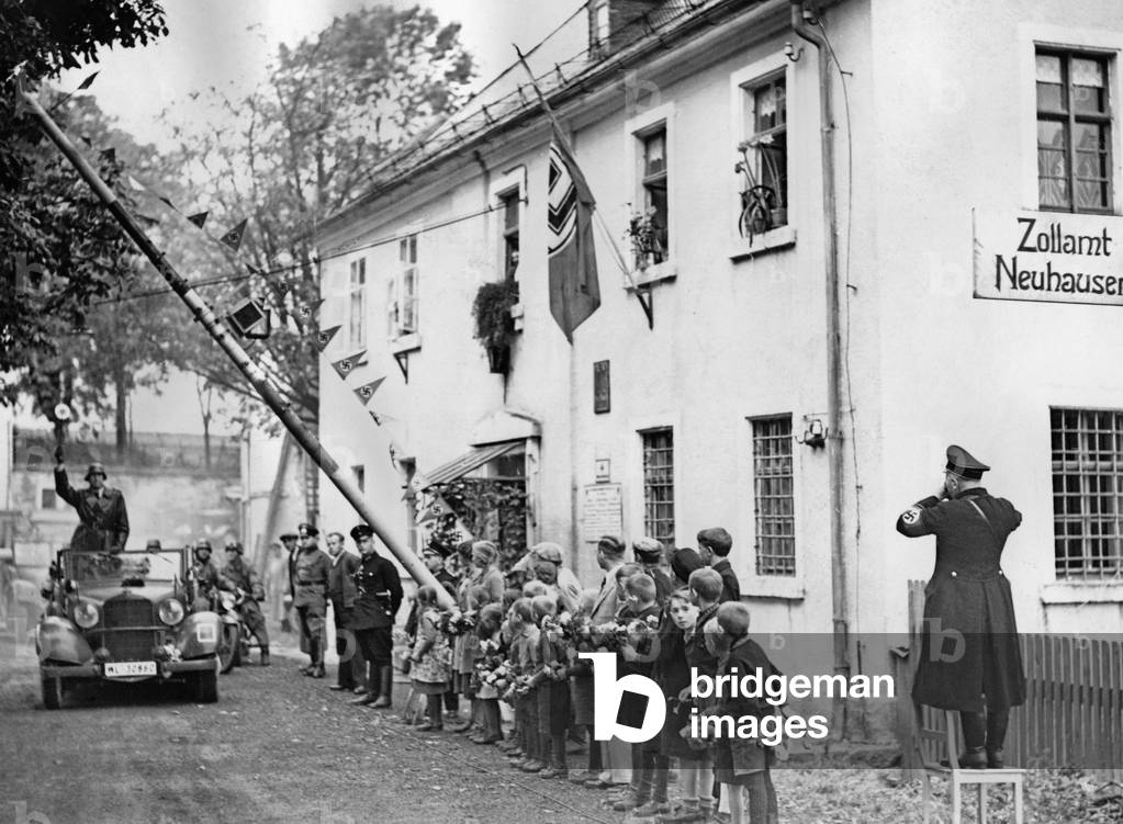 Occupation of the Sudetenland by German troops, 1938
