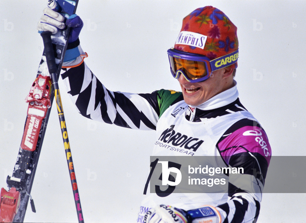 1993 World Ski Championships, Giant Slalom Men: Rainer SALZGEBER (AUT), 1993 (photo)