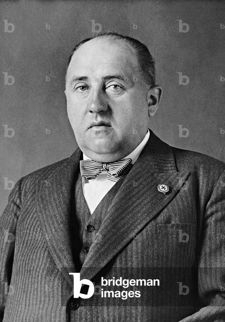 Walther Funk, 1936 (b/w photo)