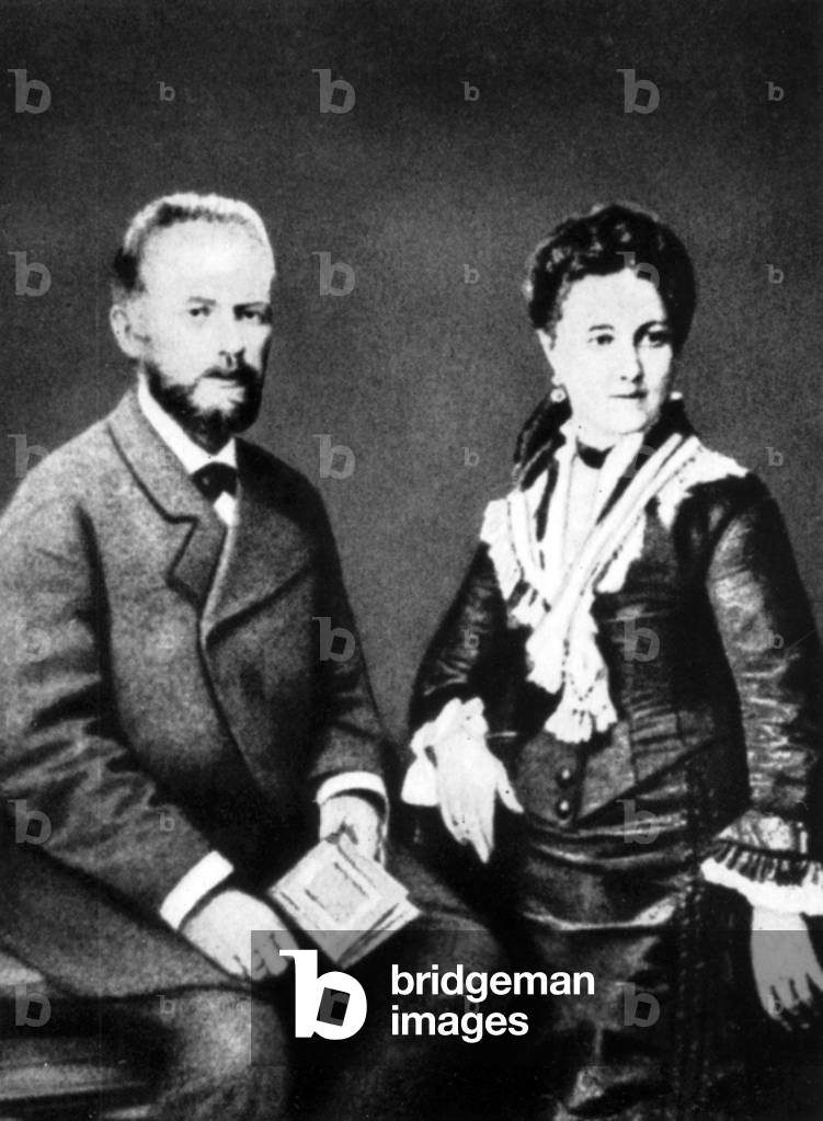 Peter Tchaikovsky and Antonina Miliukova