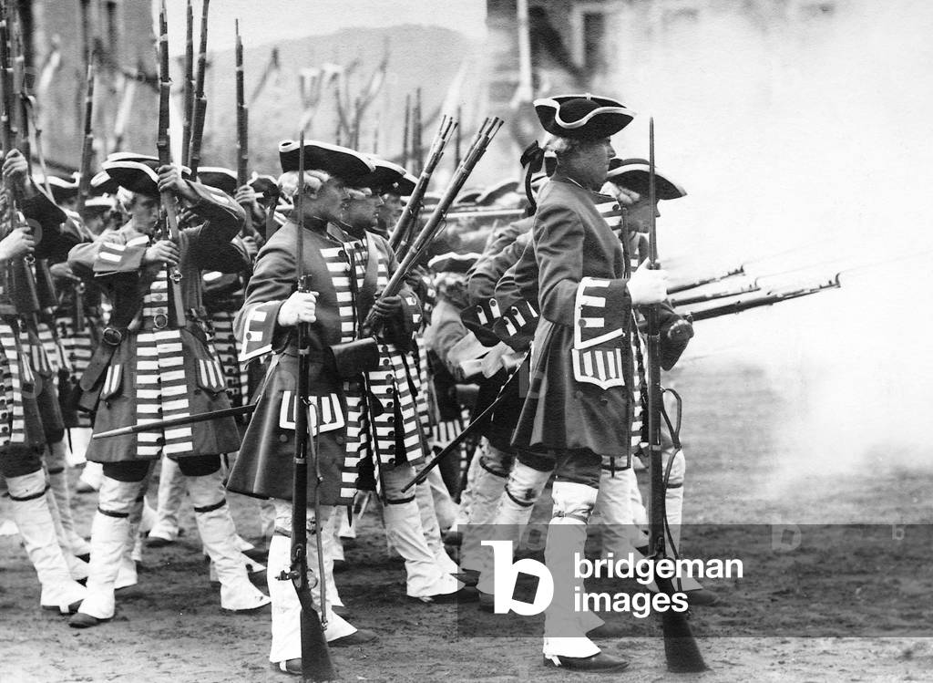 4. Infantry Regiment in Metz, 1906 (b/w photo)
