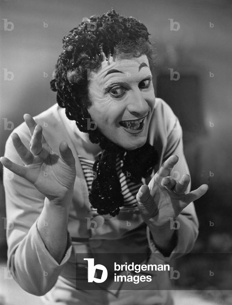Marcel Marceau, 1940/50s (b/w photo)