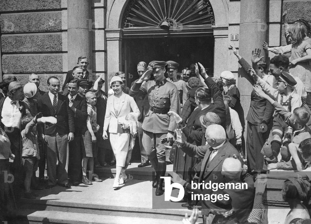 Wedding of Hereditary Prince Wilhelm of Prussia with Dorothea von Salviati, 1933