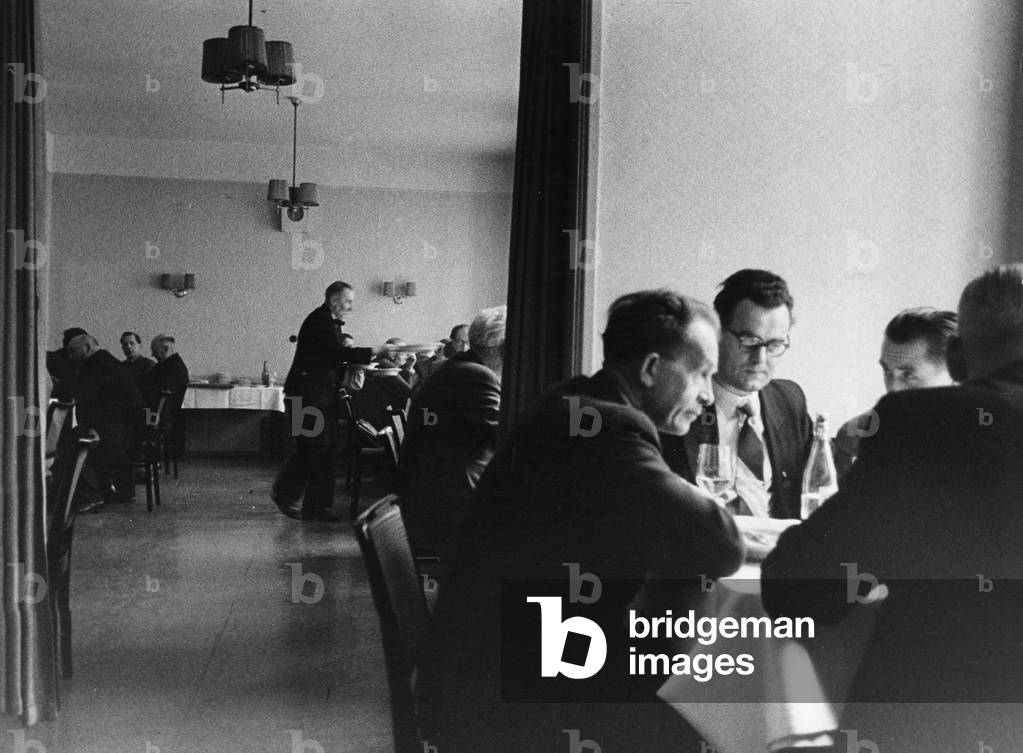 Volkskammer Casino, 1957 (b/w photo)