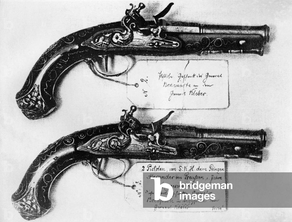 Flintlock Riter's pistols, 1939