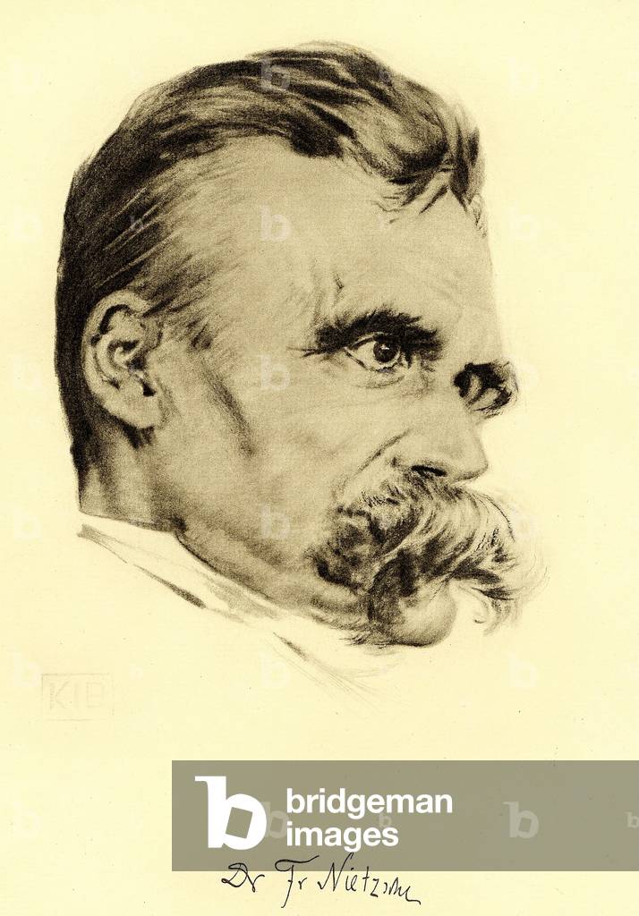Friedrich Wilhelm Nietzsche (litho)