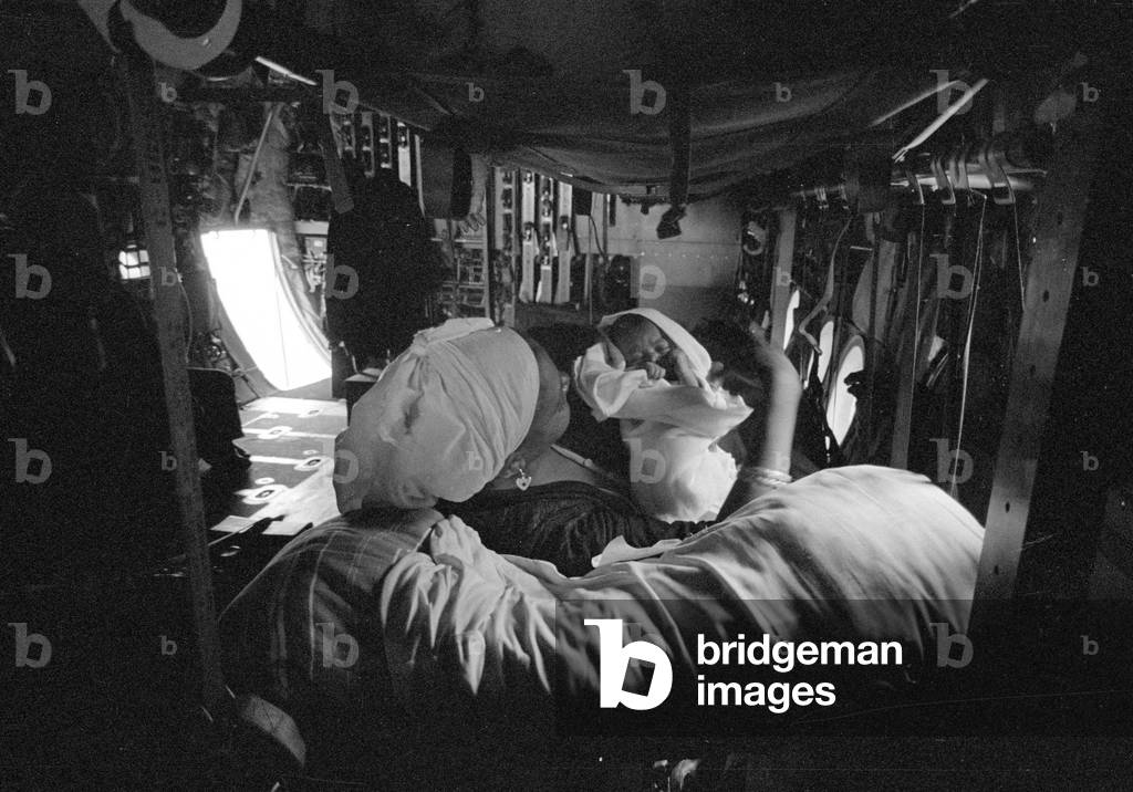 Earthquake in Agadir, 1960 (b/w photo)