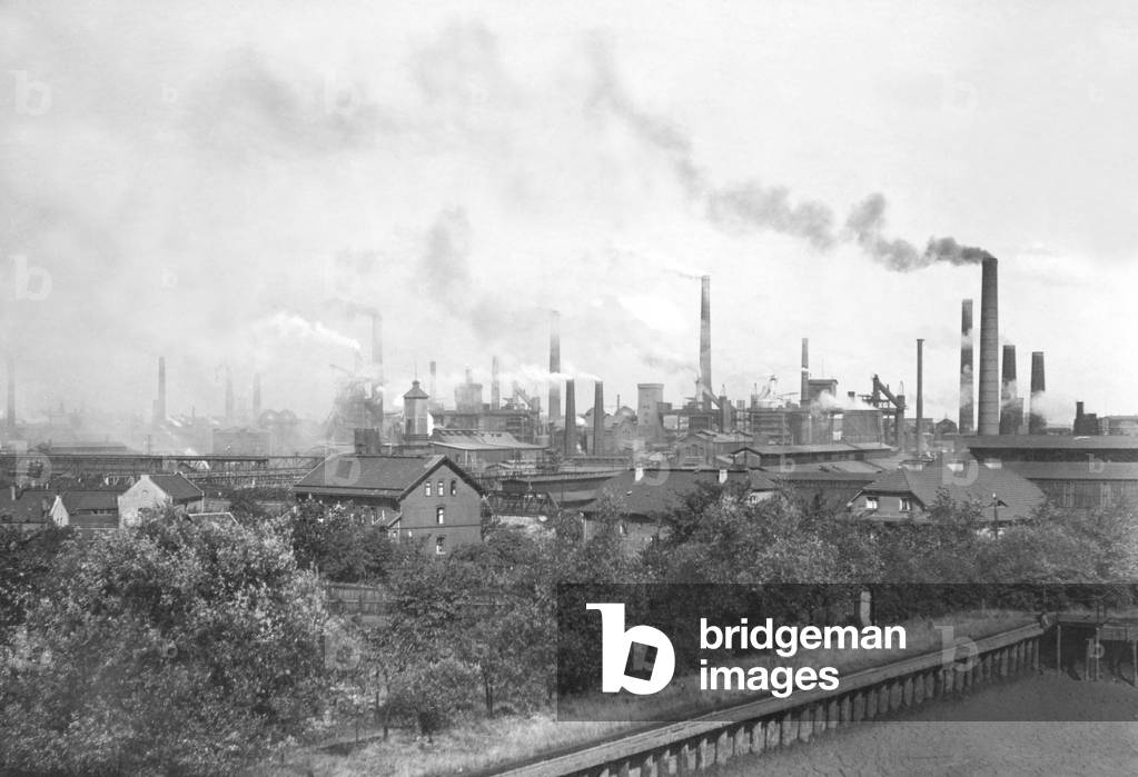 Steelworks at Chorzow , 1939