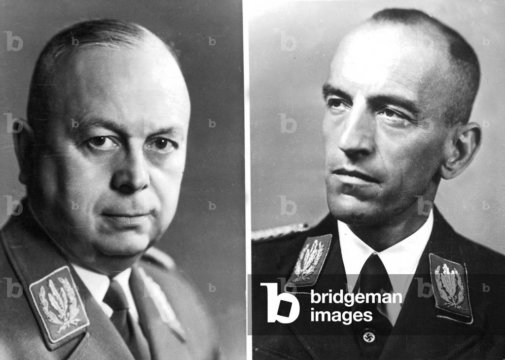 Wilhelm Schepmann, Erwin Kraus (b/w photo)